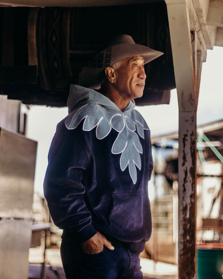 *PRE-ORDER* ʻUlu Quilted Yoke Two-Toned Oversized Hoodie