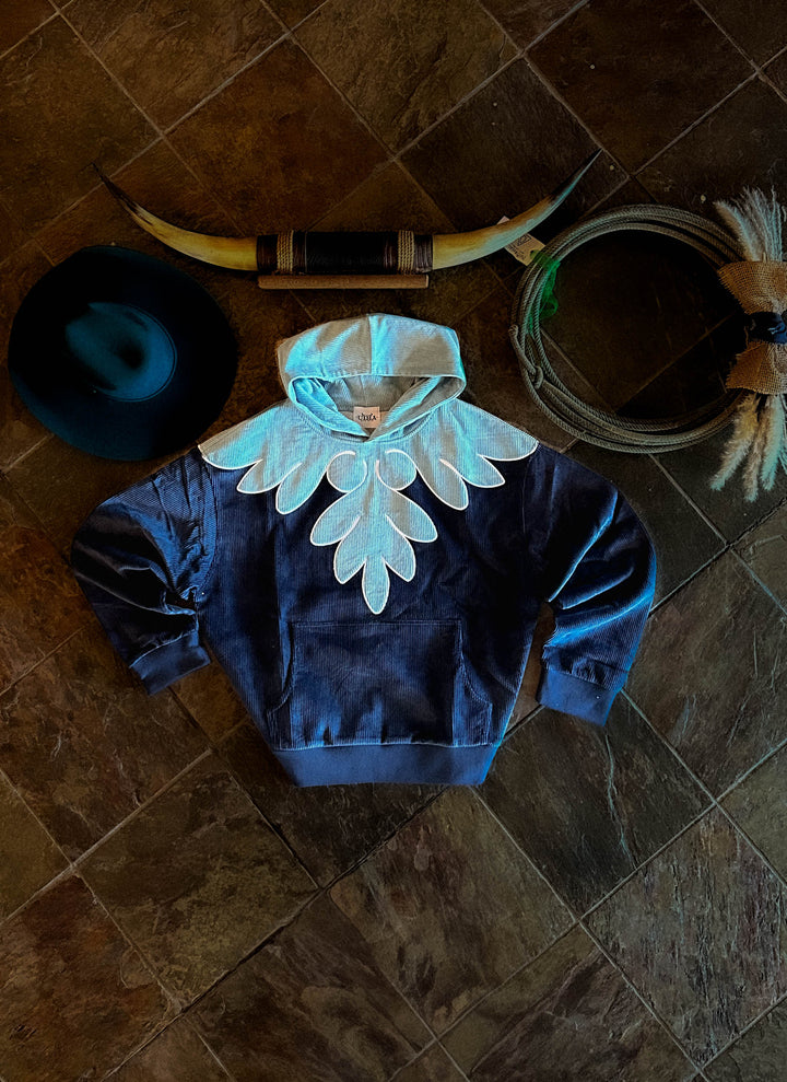 *PRE-ORDER* ʻUlu Quilted Yoke Two-Toned Oversized Hoodie